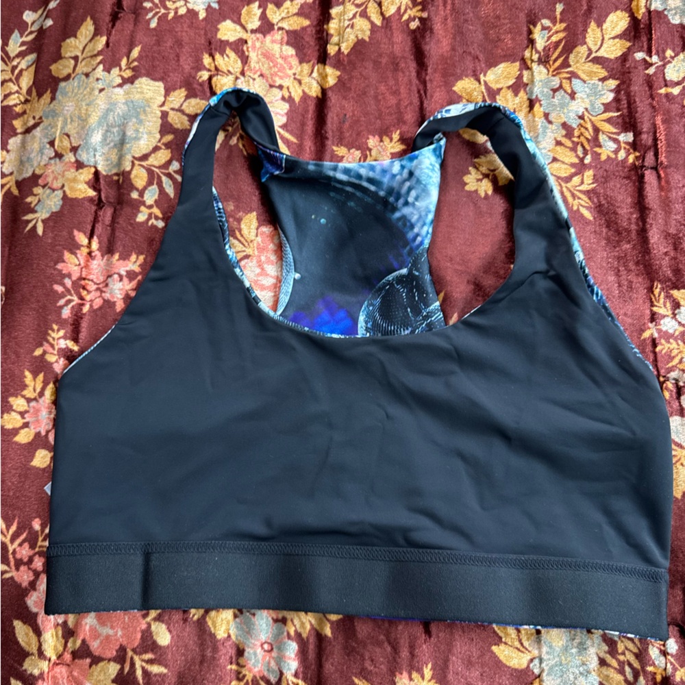 Terez Disco Ball Print Women's Sports Bra - Picture 4 of 5